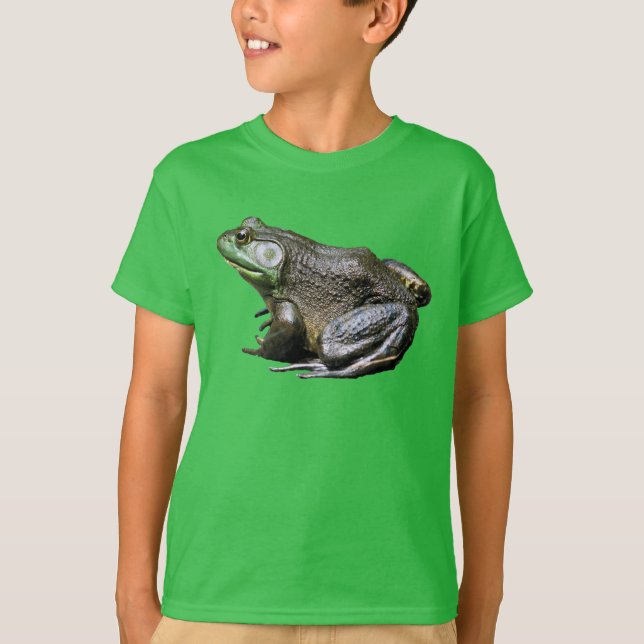 T-shirt Gros animal de grenouille taureau (Devant)