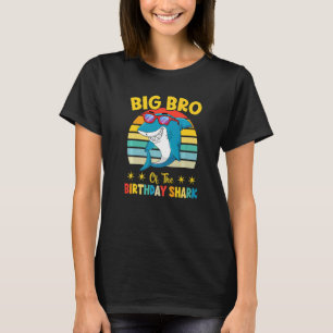 T-shirt Gros Bro Du Requin Anniversaire Famille Litt Anniv