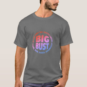 T-shirt Gros Buts Amusants Mekhi-Becton Colorful Retro Vin
