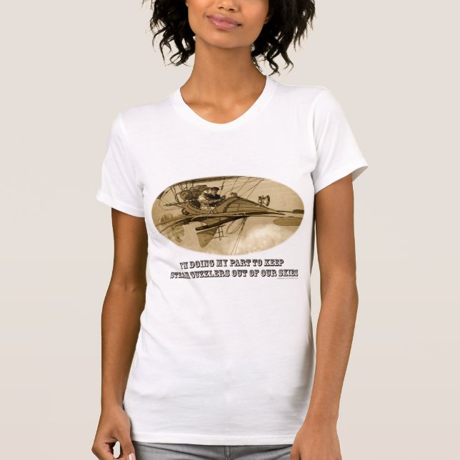 T-shirt Gros buveurs de vapeur (Devant)