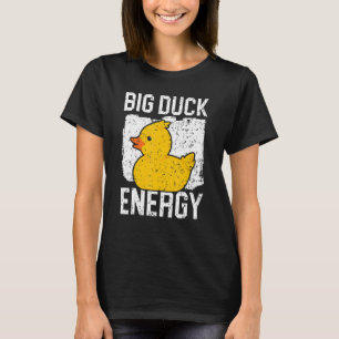 T-shirt Gros Canard Énergie Caoutchouc Canard Canard Lover