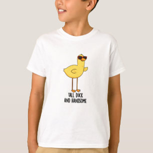 T-shirt Gros Canard Et Belle Chatte Animale Drôle