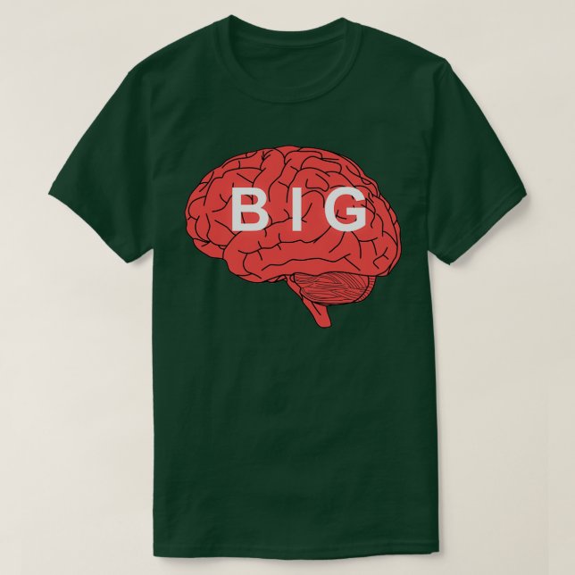 T-shirt Gros cerveau (Design devant)