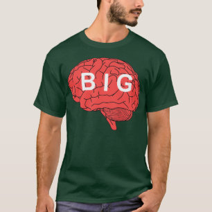 T-shirt Gros cerveau