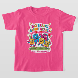 T-shirt Gros cerveaux, Coeurs lumineux - 1ère et 2e année
