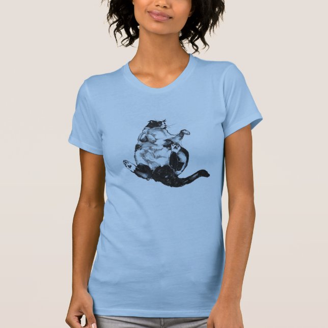 T-shirt gros chat (Devant)