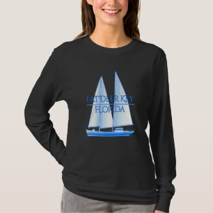 T-shirt Gros Deer Key Floride Côtier Voile nautique