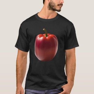 T-shirt Gros fruit de la Paprika Rouge Yummy
