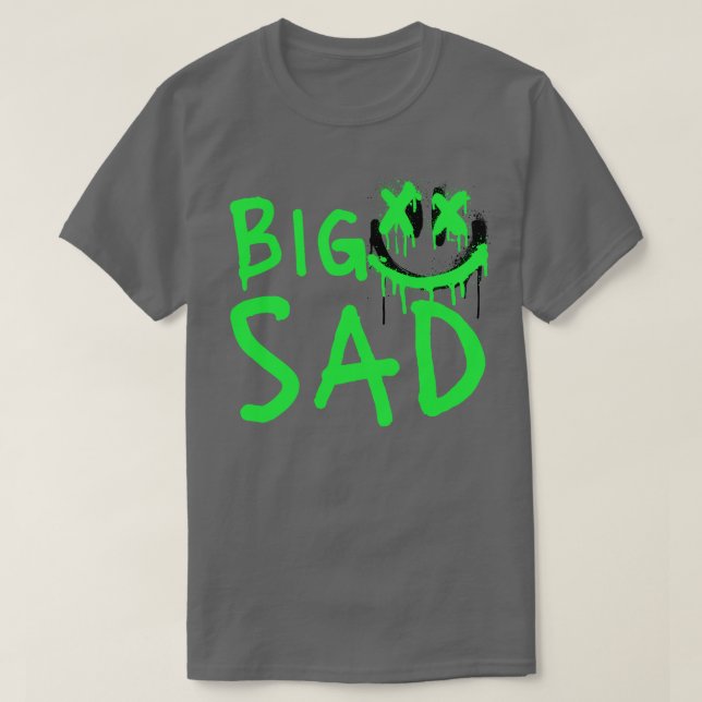 T-shirt Gros Graffiti - Gris Unisex (Design devant)
