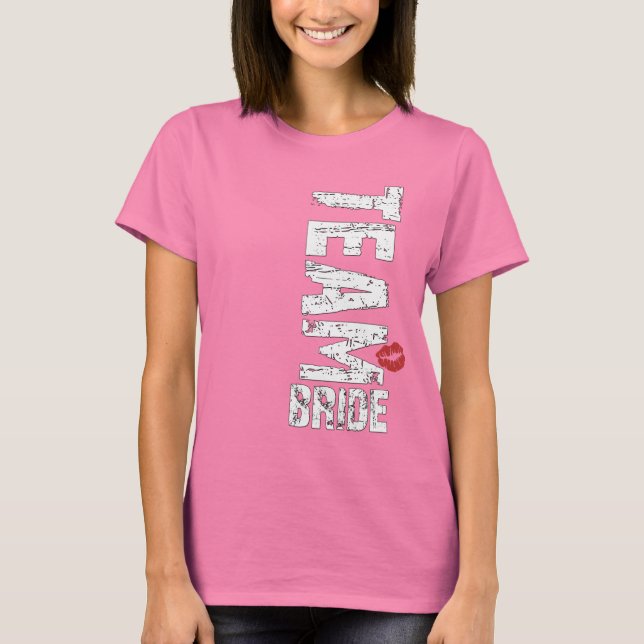 T-shirt Gros Grunge de l'équipe (Devant)