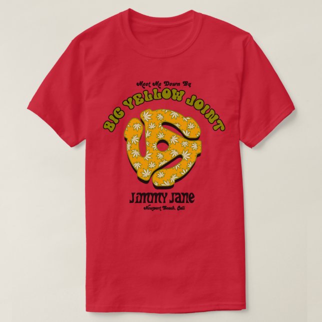 T-shirt Gros joint jaune (Design devant)