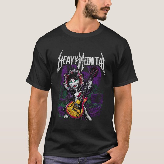 T-shirt Gros Meowtal Ancien (Devant)