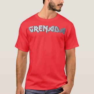 T-shirt Gros métal Grenade