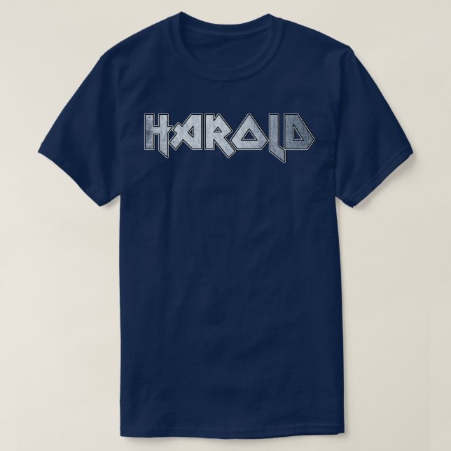 T-shirt Gros métal Harold (Design devant)