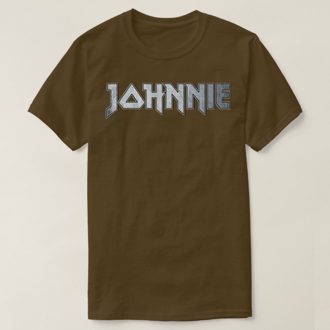 T-shirt Gros métal Johnnie (Design devant)