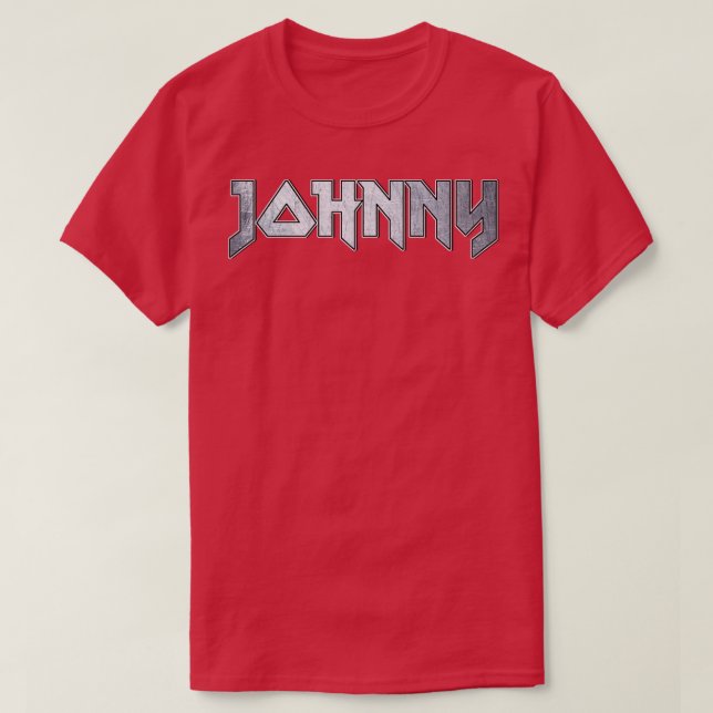 T-shirt Gros métal Johnny (Design devant)