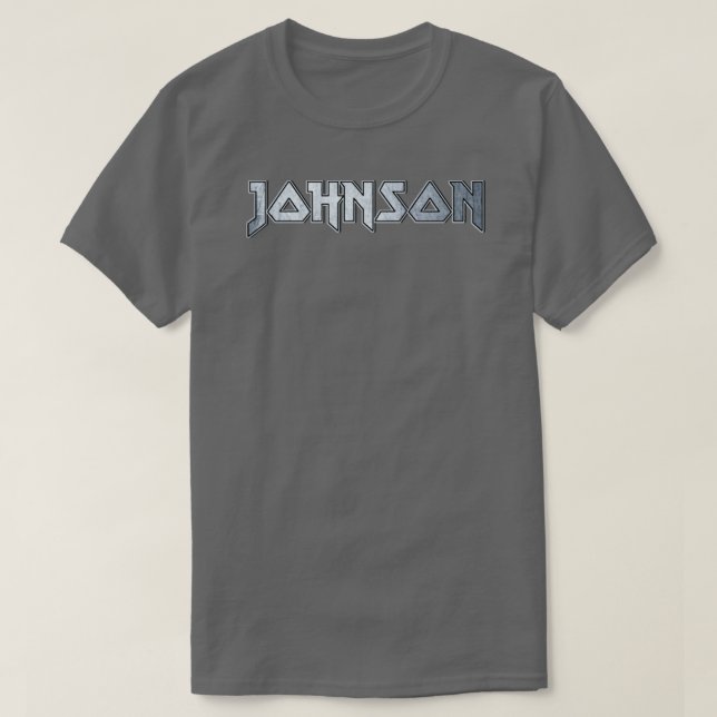 T-shirt Gros métal Johnson (Design devant)