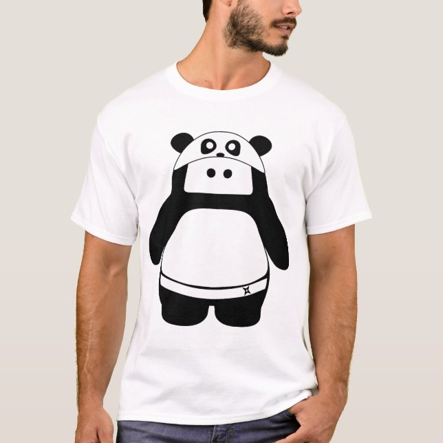 T-shirt Gros panda de Ninja (Devant)