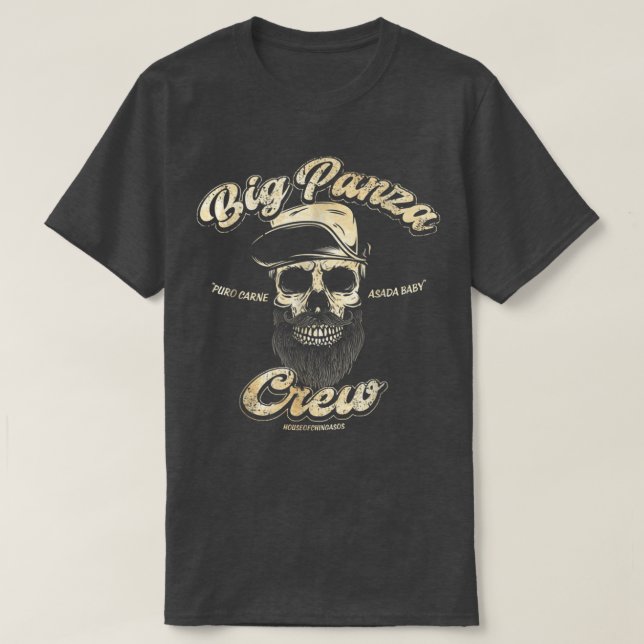 T-shirt Gros Panza Crew Chingon (Design devant)