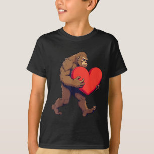 T-shirt Gros Pied Cœur Joyeuse Saint-Valentin Amour Sasqua