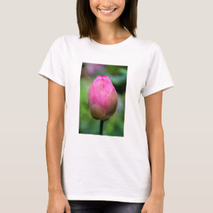 T-shirt Gros plan sur un bouton de fleur de lotus, Bali