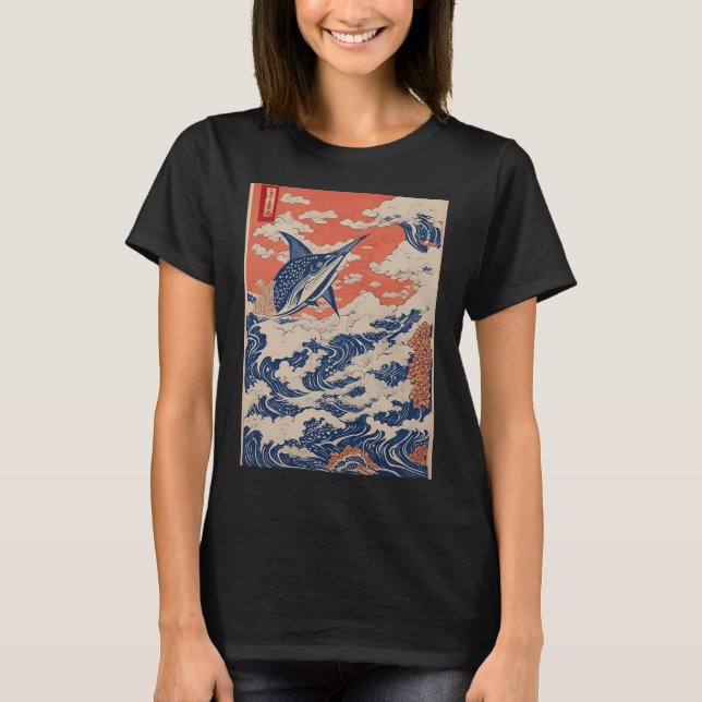 T-shirt Gros poisson japonais (Devant)