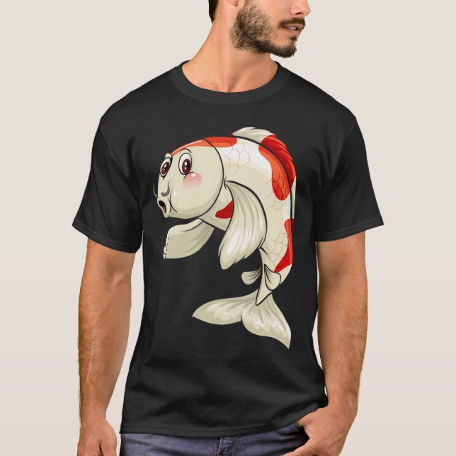 T-shirt Gros poisson mignon (Devant)