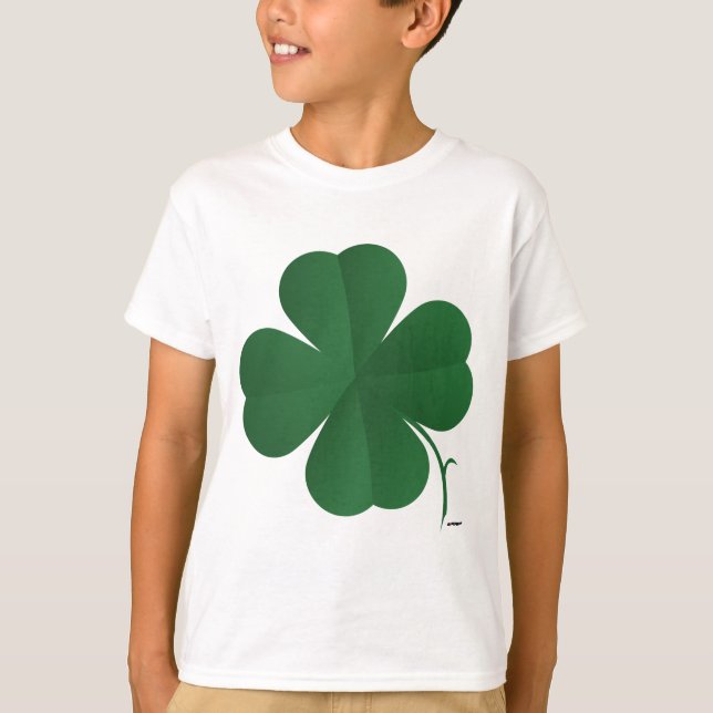 T-shirt Gros quatre feuilles (Devant)