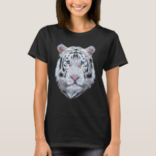 T-shirt Gros Tigre Blanc