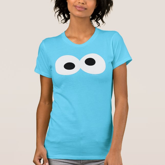 T-shirt Gros visage de Cookies Monster (Devant)