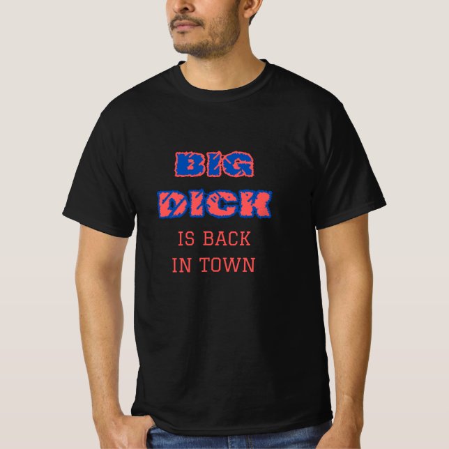 T-shirt Grosse bite est de retour en ville (Devant)