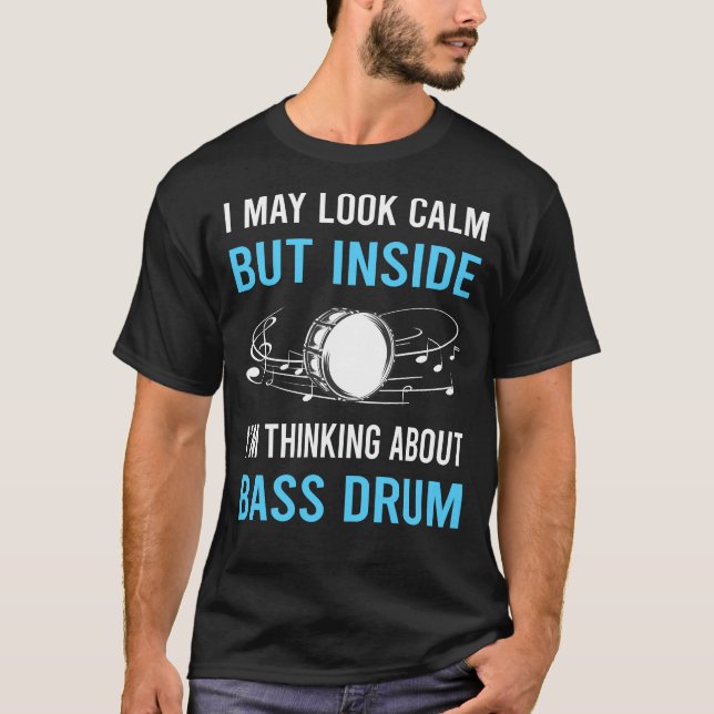 T-shirt Grosse Caisse Look Calm (Devant)