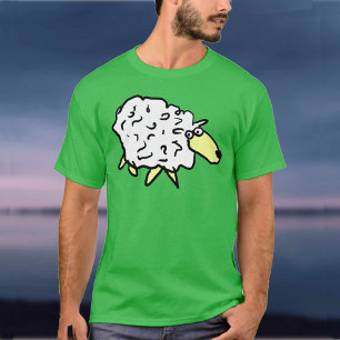 T-shirt Grosse conception mouton