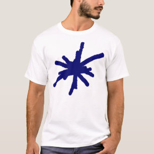 T-shirt Grosse Étincelle - Bleu Nuit Profond