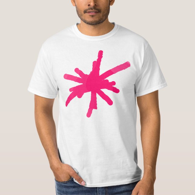 T-shirt Grosse Étincelle - Bubble Gum (Devant)