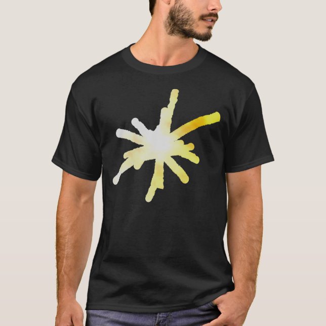 T-shirt Grosse Étincelle - Surface du Soleil (Devant)