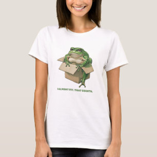 T-shirt Grosse grenouille dans une petite boîte - J'ai fai