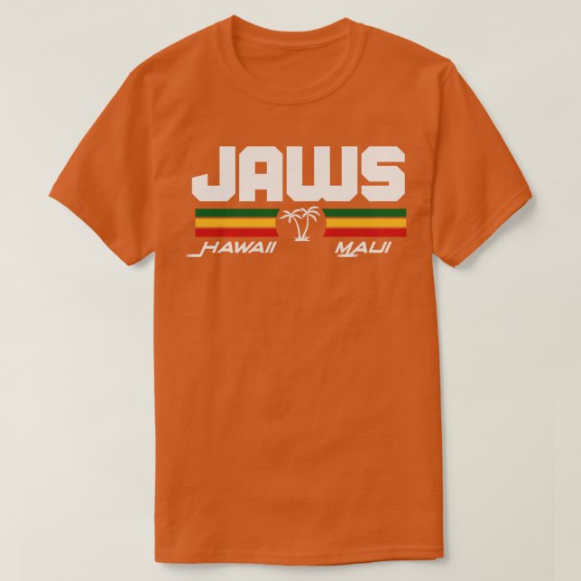 T-shirt Grosse vague de mâts Maui (Design devant)