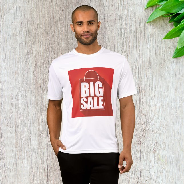 T-shirt Grosse vente Red Retail Bag Conception (Créateur téléchargé)