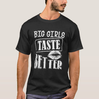 T-shirt Grosses filles Goûter Meilleur Amusant Plaisanteri