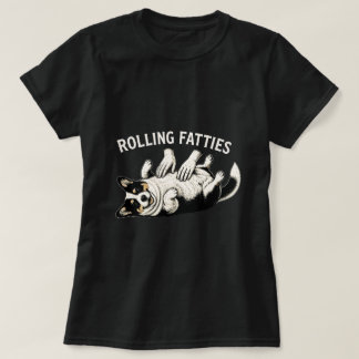 T-SHIRT GROSSES RONDELETS CHIEN CHIEN CORGI MIGNON