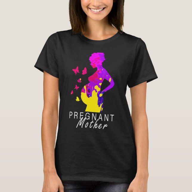 T-shirt Grossesse À Être Mère 2022 Femme Enceinte (Devant)
