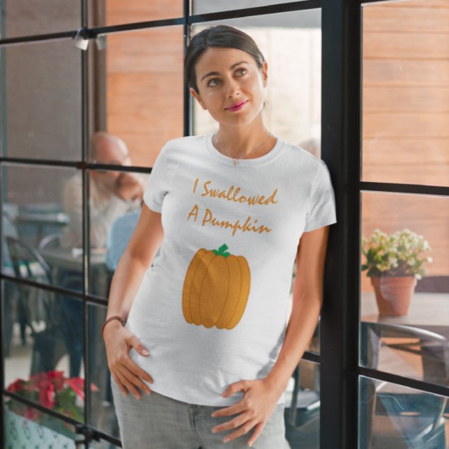 T-shirt Grossesse citrouille (Créateur téléchargé)