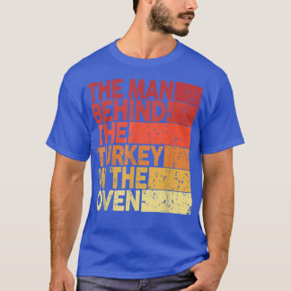 T-shirt Grossesse d'action de grâces L'homme derrière la T
