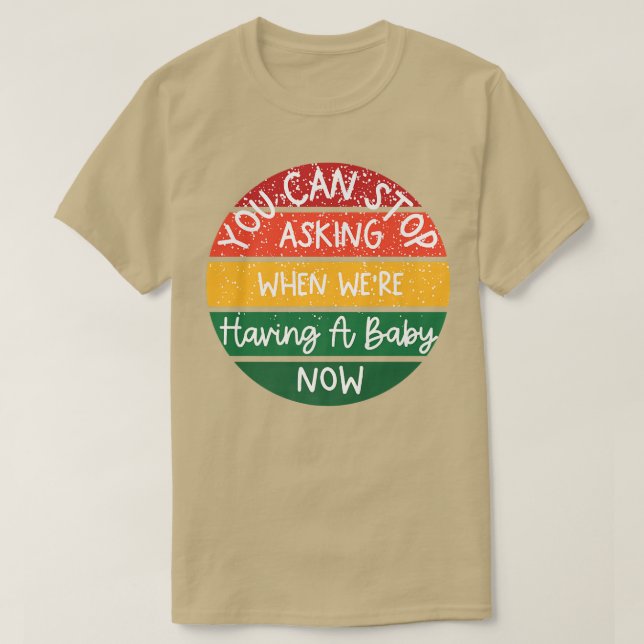 T-shirt Grossesse de Noël, Faire-part de vacances (Design devant)