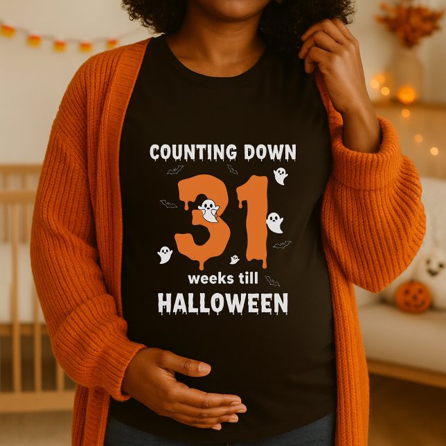 T-shirt Grossesse drôle d'Halloween (Créateur téléchargé)