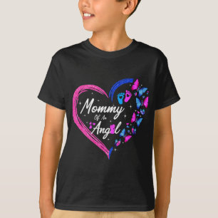 T-shirt Grossesse Enfant Perdre Maman D'Un Papillon Angel