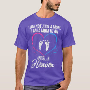 T-shirt Grossesse Enfant Perte Juste Maman Bébé Angle dans