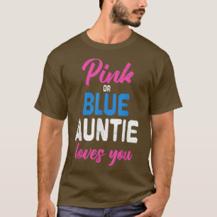 T-shirt Grossesse Futur Tante Baby shower Tante Sexe Re