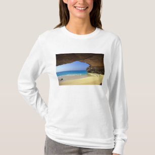 T-shirt Grotte à French Bay, île San Salvador,